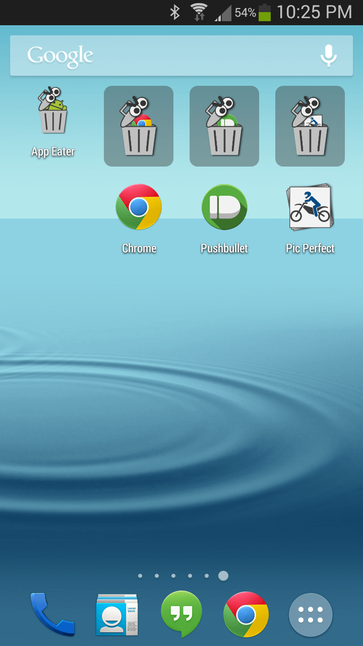 App Eater widgets screenshot