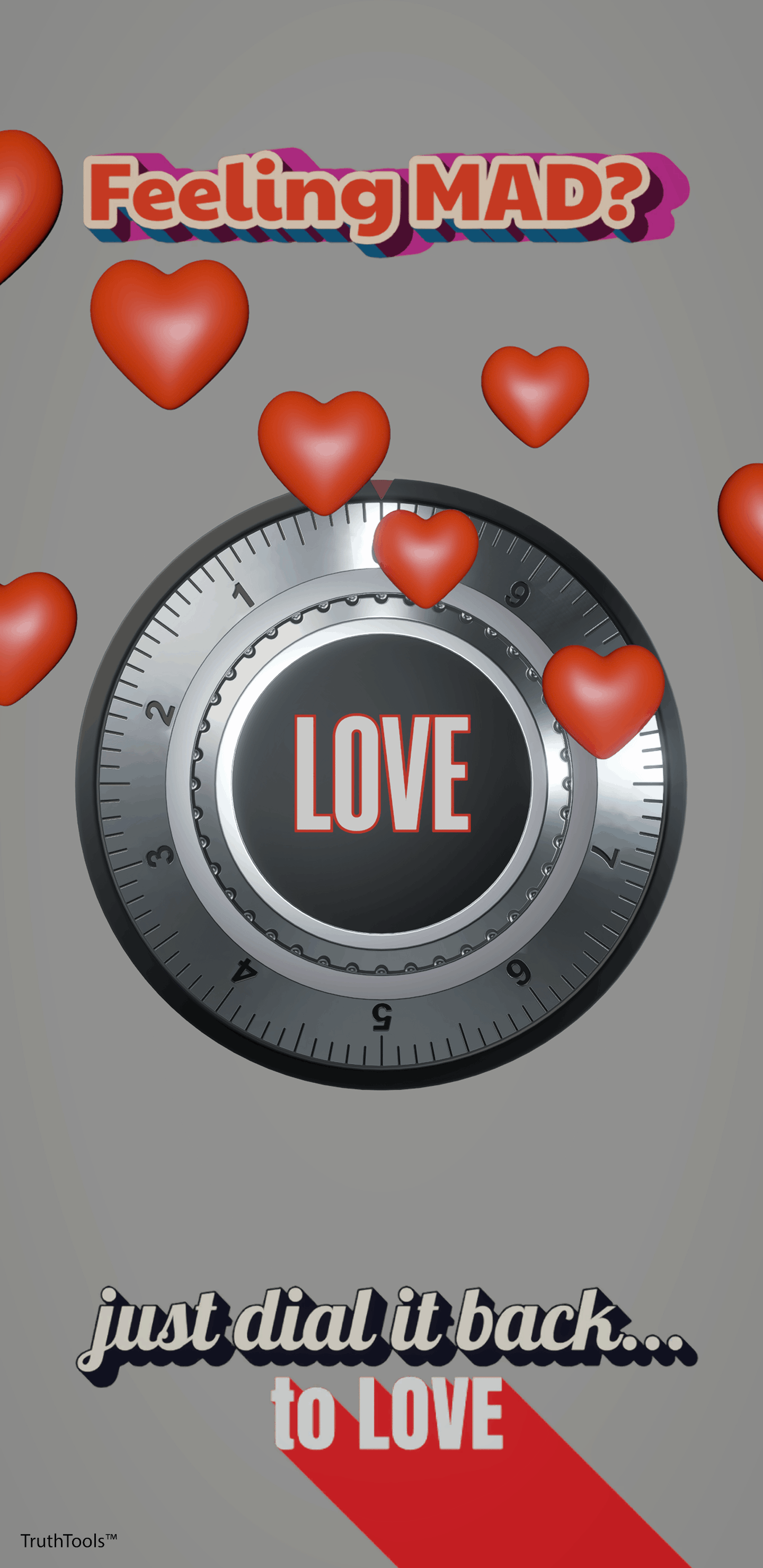 Dial It Back love screen screenshot